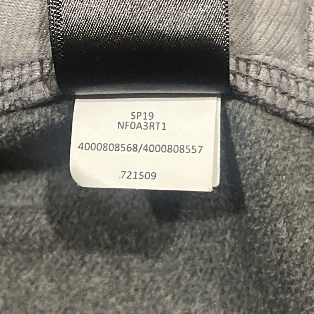 The North Face Full Zip Jacket Mens Medium Gray Stretch 2 Zip Pockets